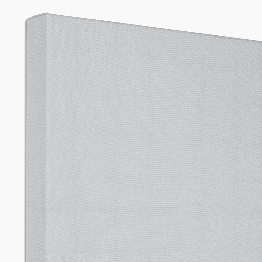 Breathe – Light Gray (Print on Canvas)
