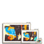 Dharmas – #5 (Reproduction Mounted Print with Frame)