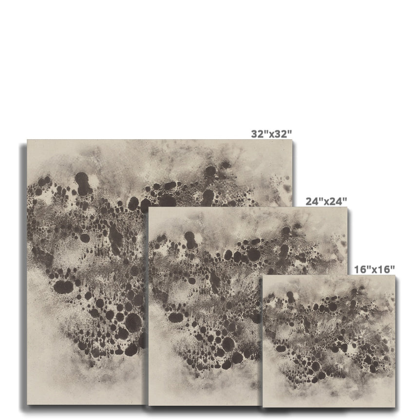 Quemada – Ceniza #2 Brown (Reproduction on Canvas)