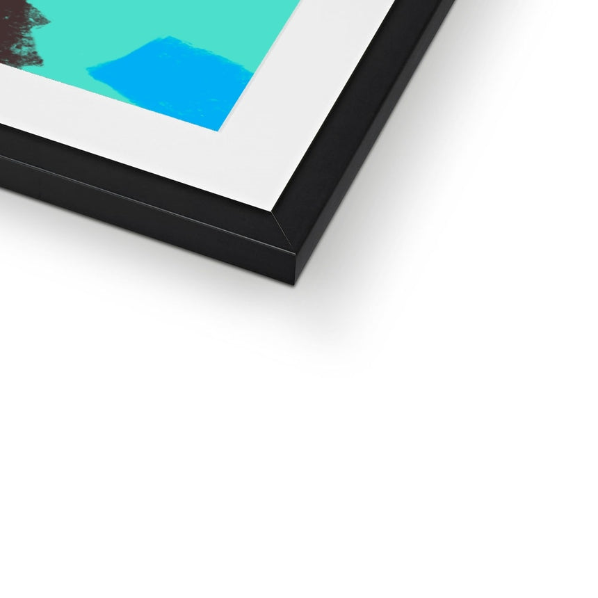 Dharmas – #5 (Reproduction Mounted Print with Frame)