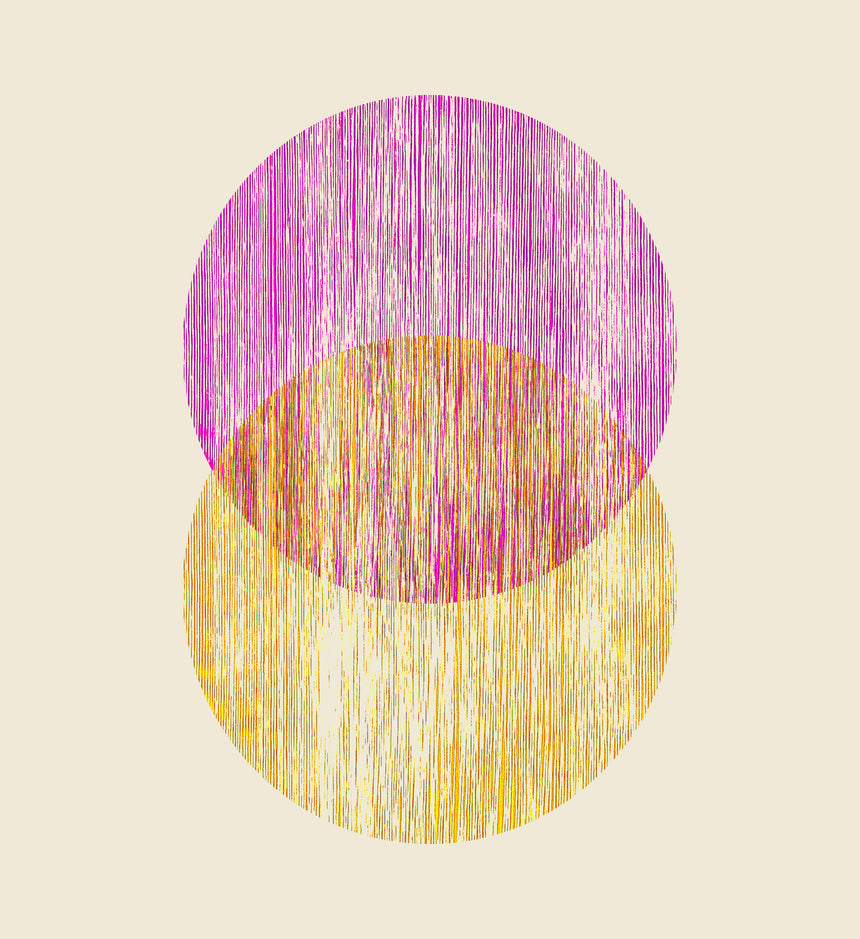 Samu – Circle Duo (Reproduction on Paper)