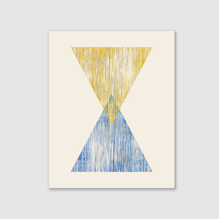 Samu – Duo Triangle Compilation (Reproduction on Canvas)