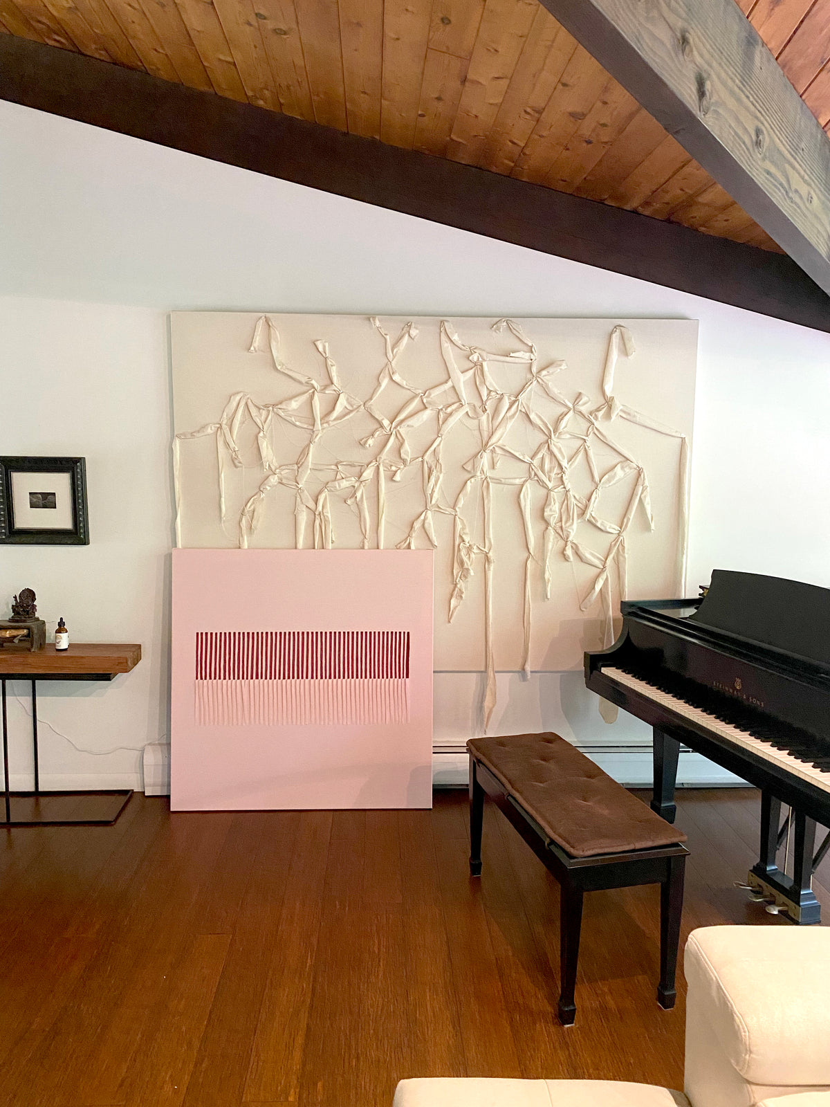 Samu – Rectangle on Square Pink and Rose