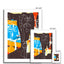 Dharmas – #5 (Reproduction Mounted Print with Frame)