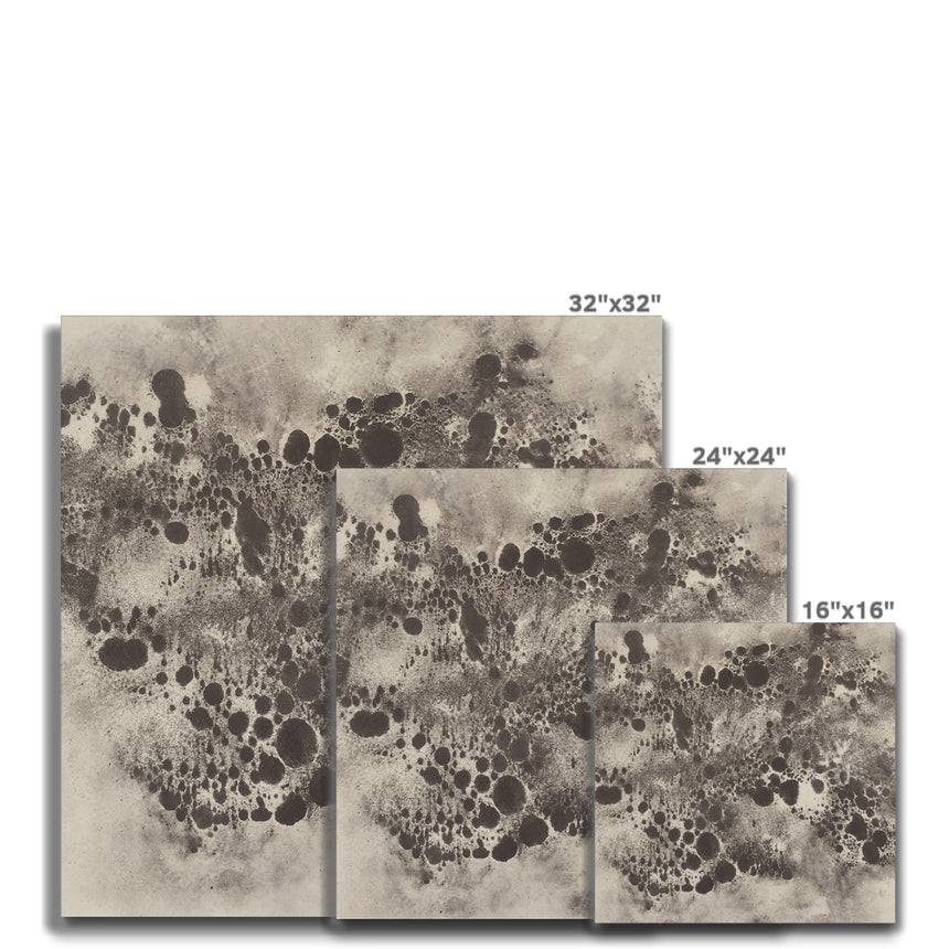 Quemada – Ceniza #2 Brown (Reproduction on Canvas)
