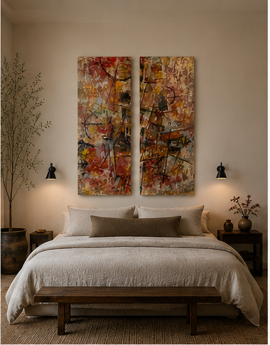 City of Abundance Diptych