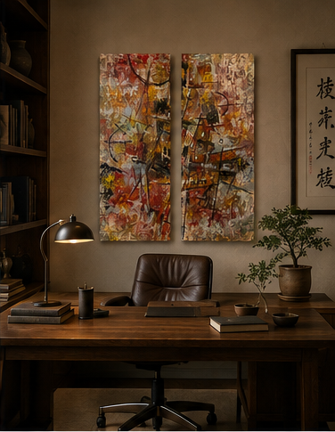 City of Abundance Diptych
