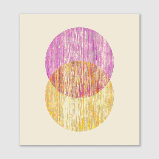 Samu – Circle Duo (Reproduction on Paper)