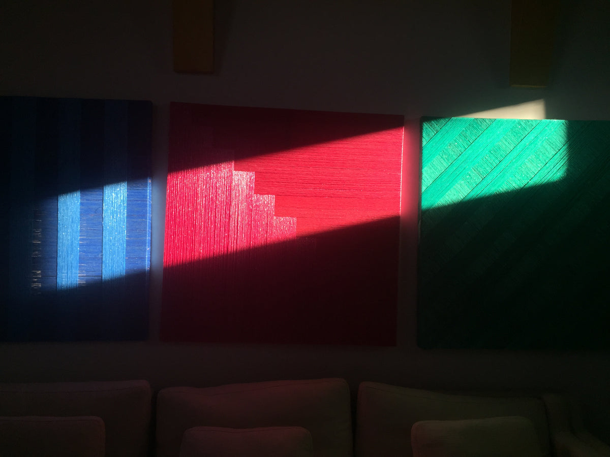 Pita Plastica – Triptych in Primary