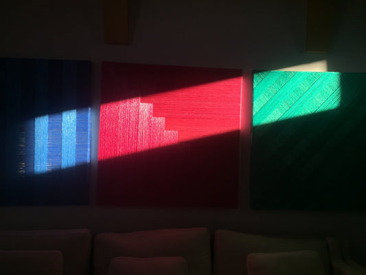 Pita Plastica – Triptych in Primary