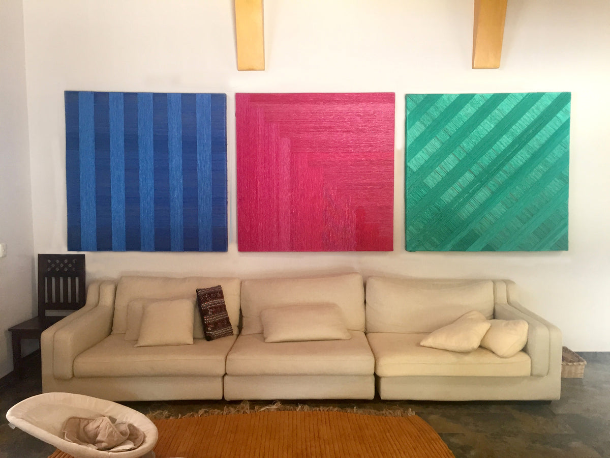 Pita Plastica – Triptych in Primary