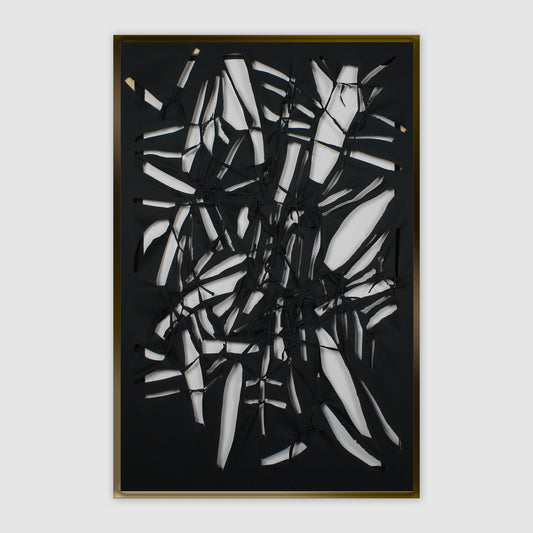 Samu – Bondage (Large) in Black with Bronze Frame