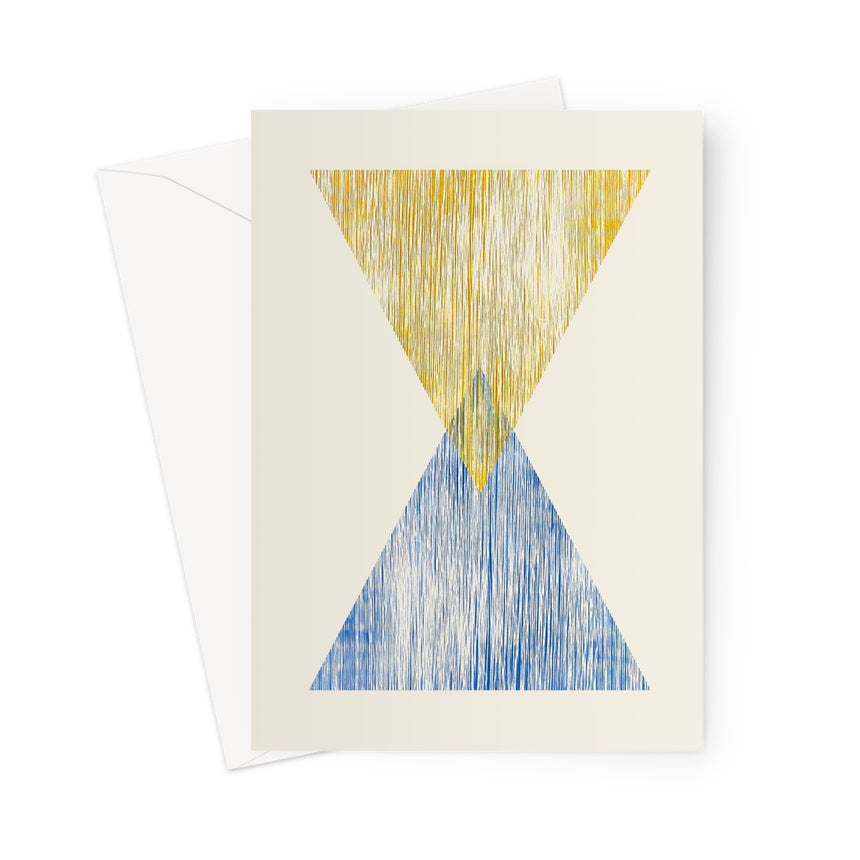 Samu – Duo Triangle Compilation (Print) Greeting Card