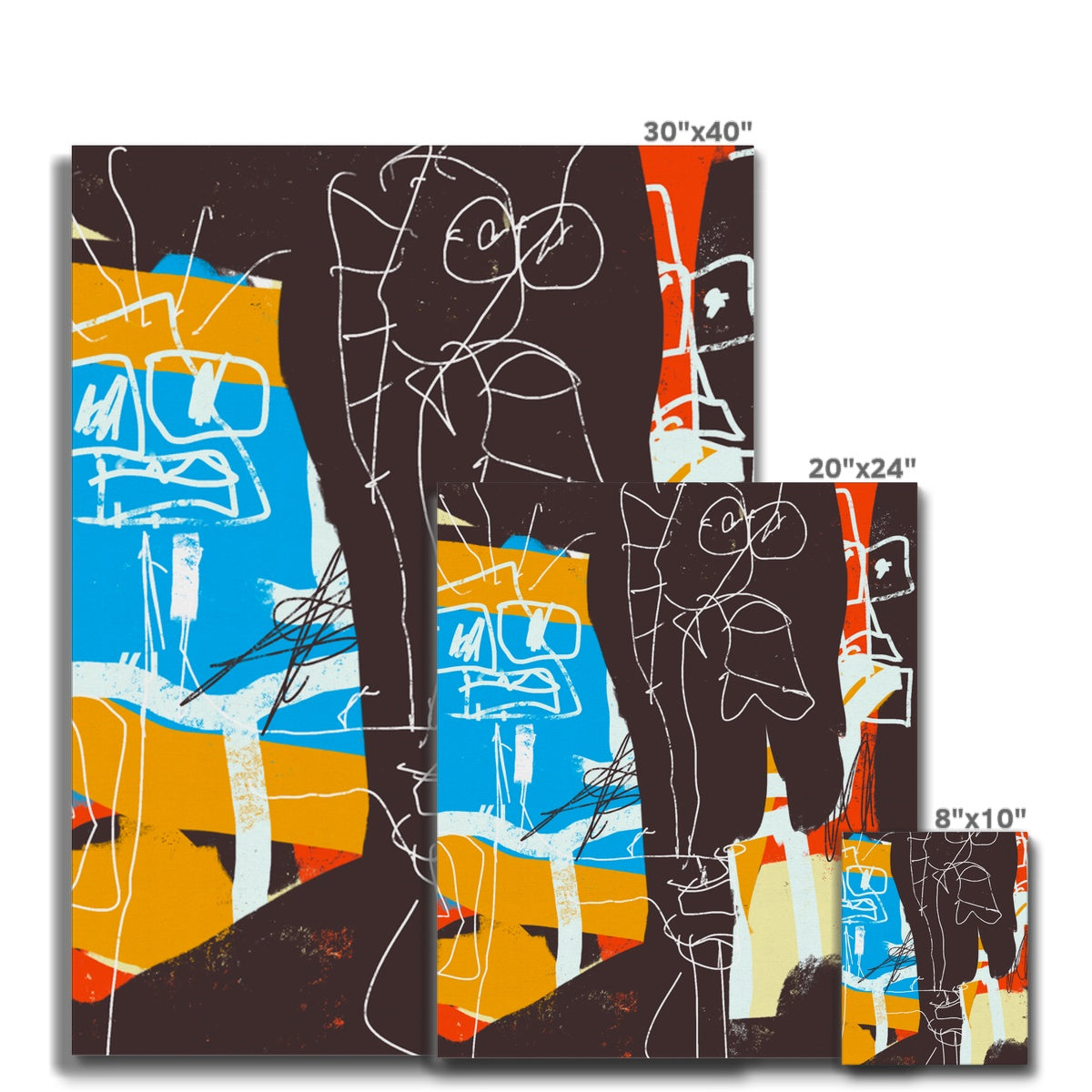 Dharmas – #5 (Reproduction on Canvas)